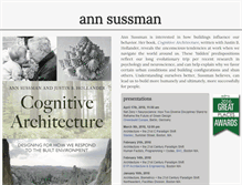 Tablet Screenshot of annsussman.com